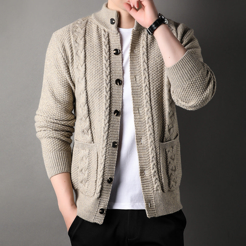 Knitted Cardigan Sweater Coat