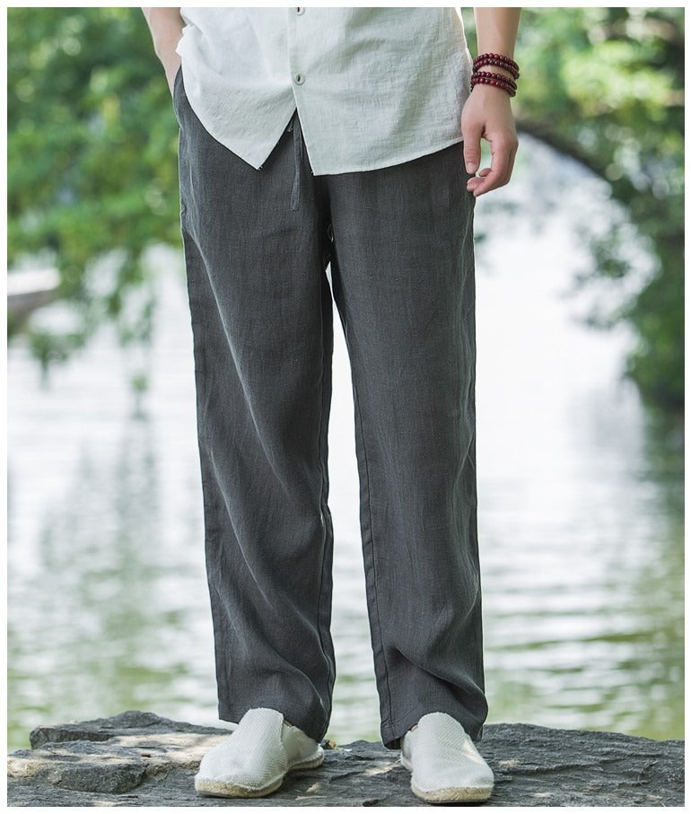 The Riviera Linen Bottoms