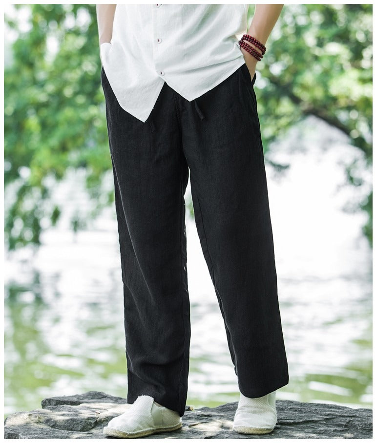 The Riviera Linen Bottoms