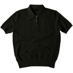 Lapel Knitted Polo