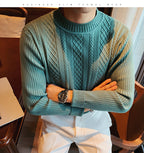 Sage knitted Half Turtleneck