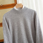 Half-collar Wool Sweater