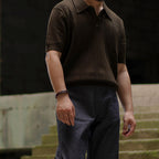 Lapel Knitted Polo