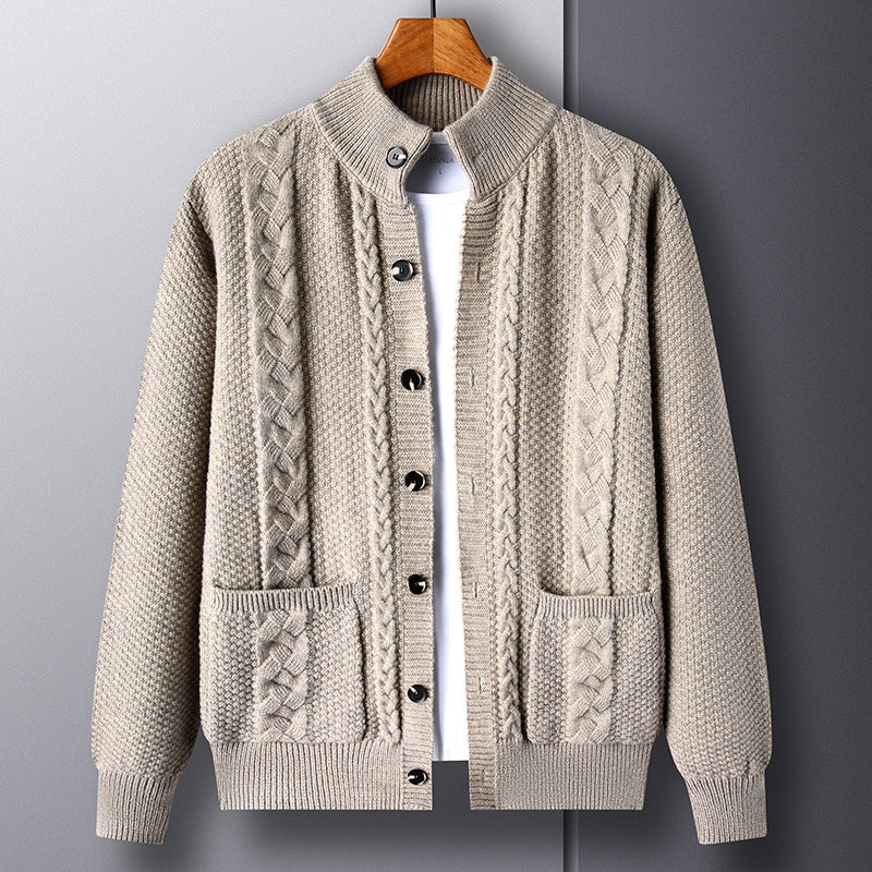 Knitted Cardigan Sweater Coat