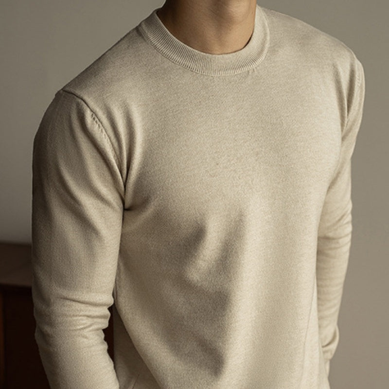 Tencel wool Round neck Sweater