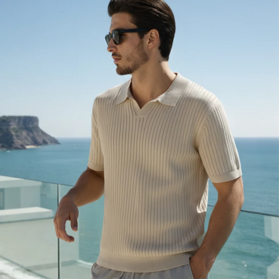 Monto Ribboned Cotton Polo